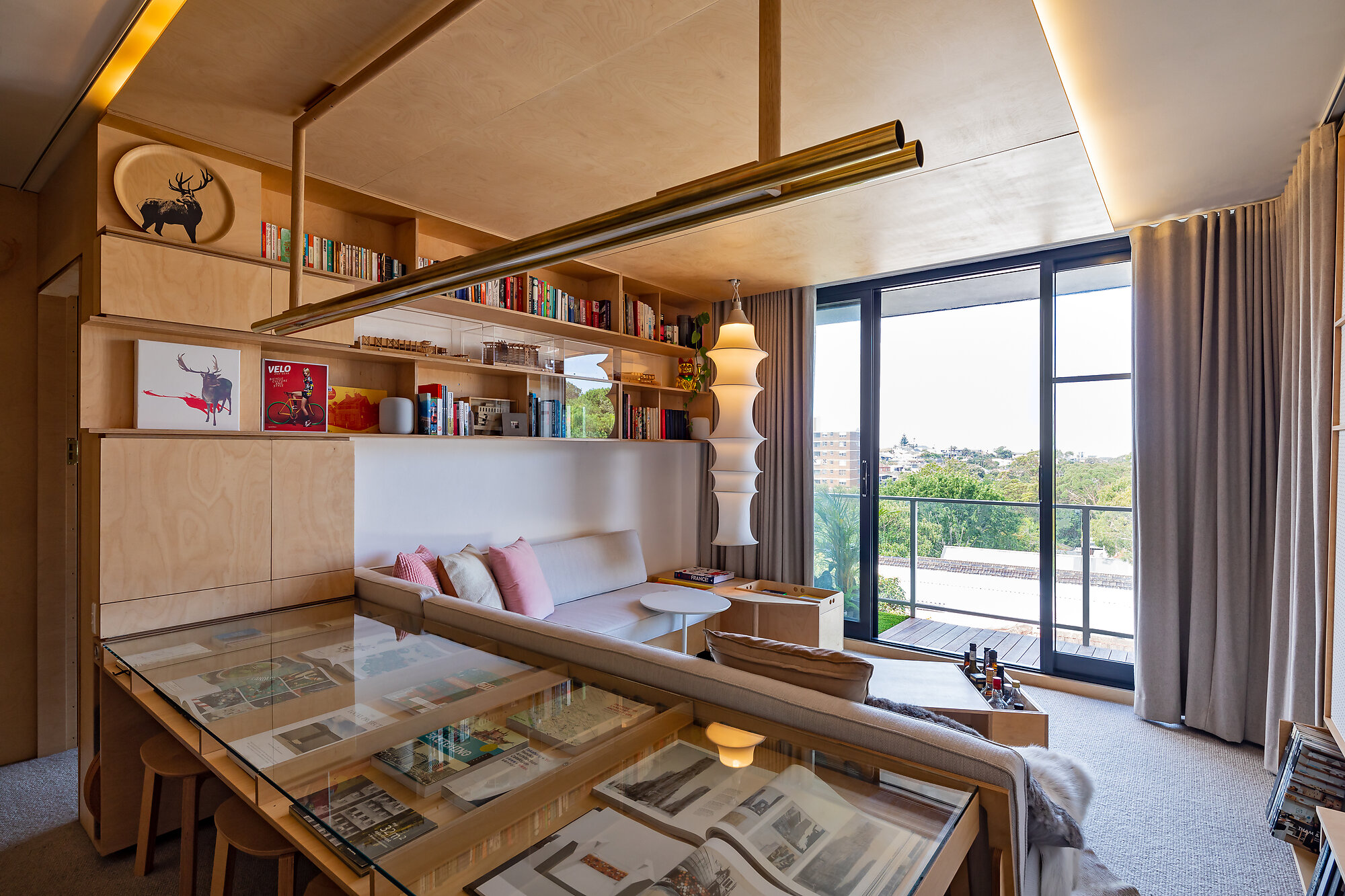 Interior photograph of beaCHalet by Guy Wilkinson Photography